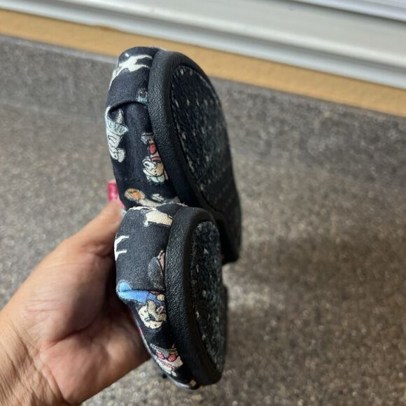 BOBS from Skechers Memory Foam Dogs Sports Black Canvas Slip On Shoe Womens Sz 7 - Picture 7 of 11